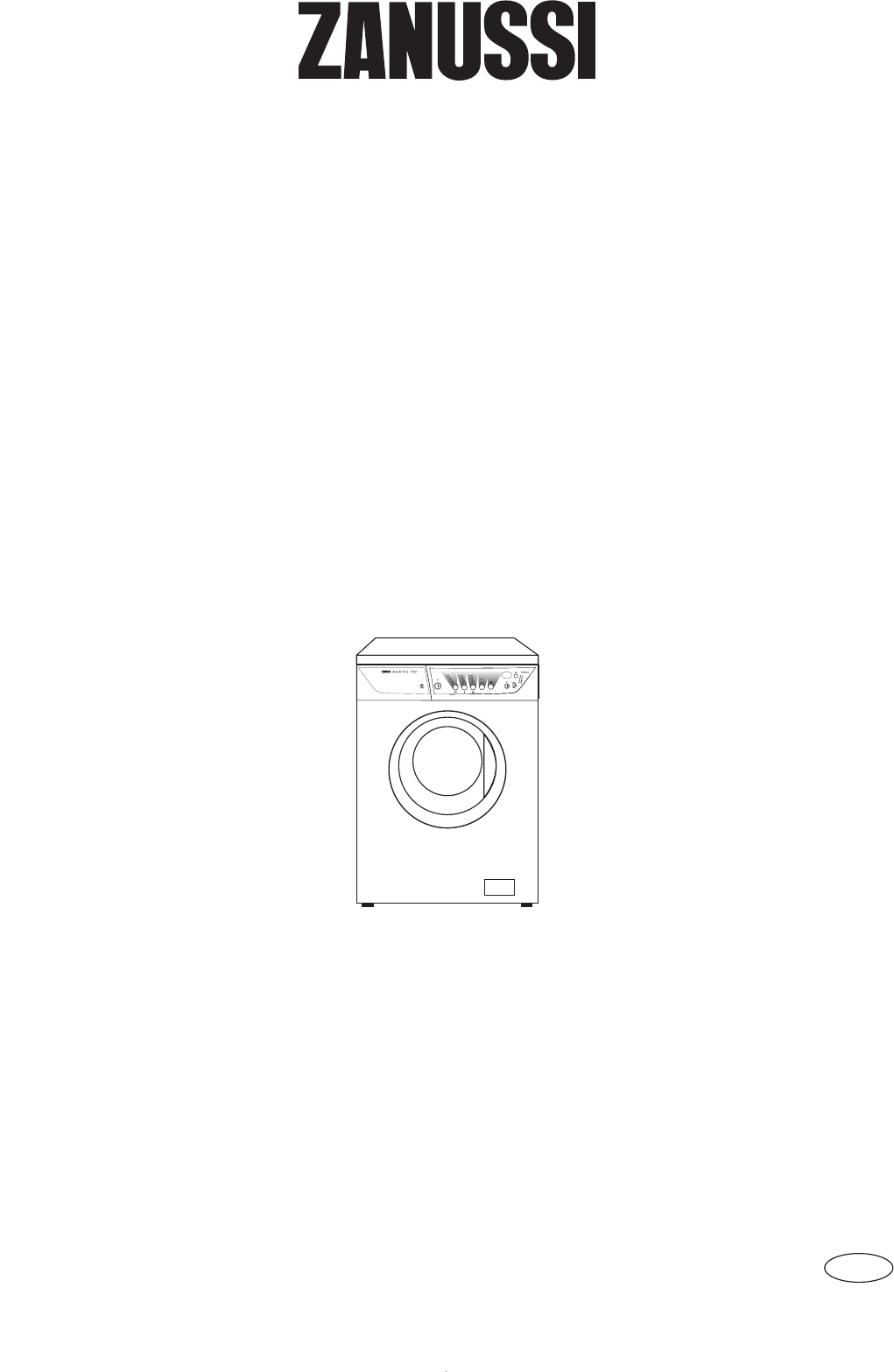 Просмотр инструкции стиральной машины Zanussi FE 1006 NN (Aquacycle 1000),  страница 1 - Mnogo-dok - бесплатные инструкции на русском языке