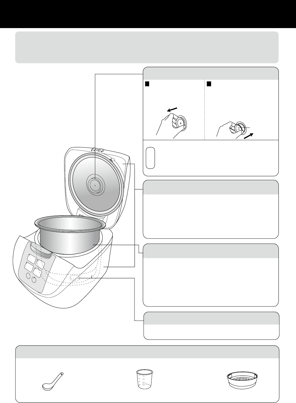 Просмотр инструкции мультиварки Panasonic SR‑DF101, страница 12 - Mnogo-dok  - бесплатные инструкции на русском языке