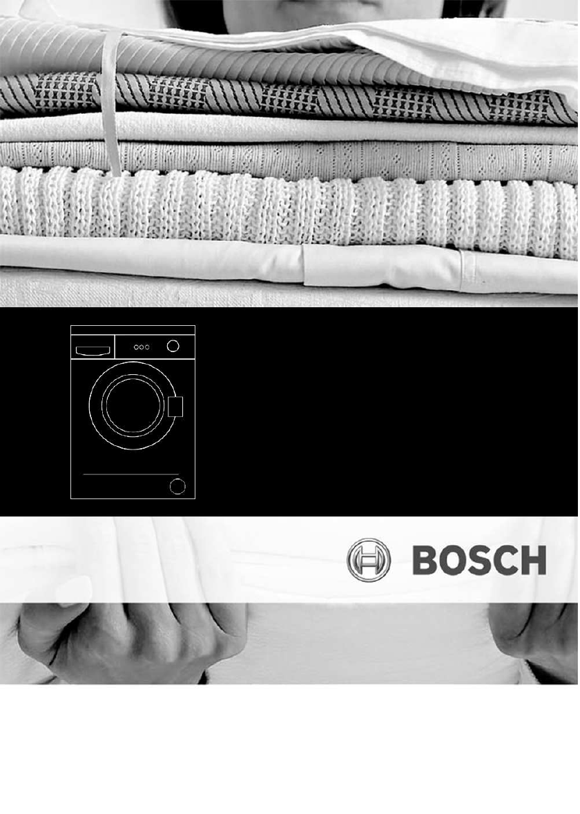 Просмотр инструкции стиральной машины Bosch WAA 16162OE(Classixx 5),  страница 1 - Mnogo-dok - бесплатные инструкции на русском языке