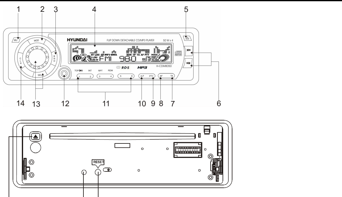 Hyundai h cdm8017 схема