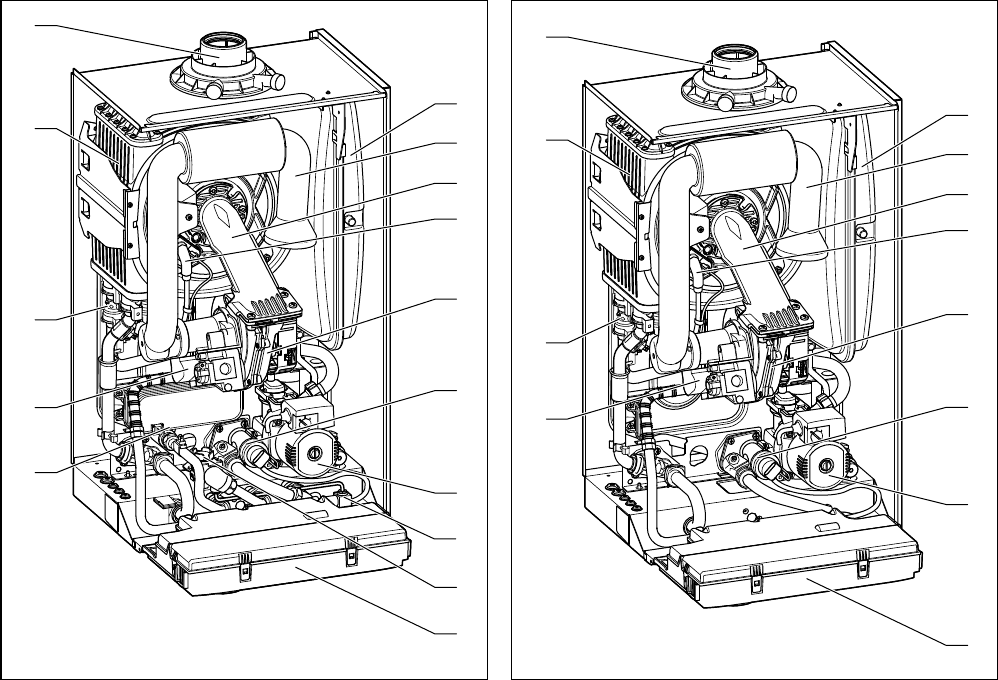 Взрывная схема vaillant max