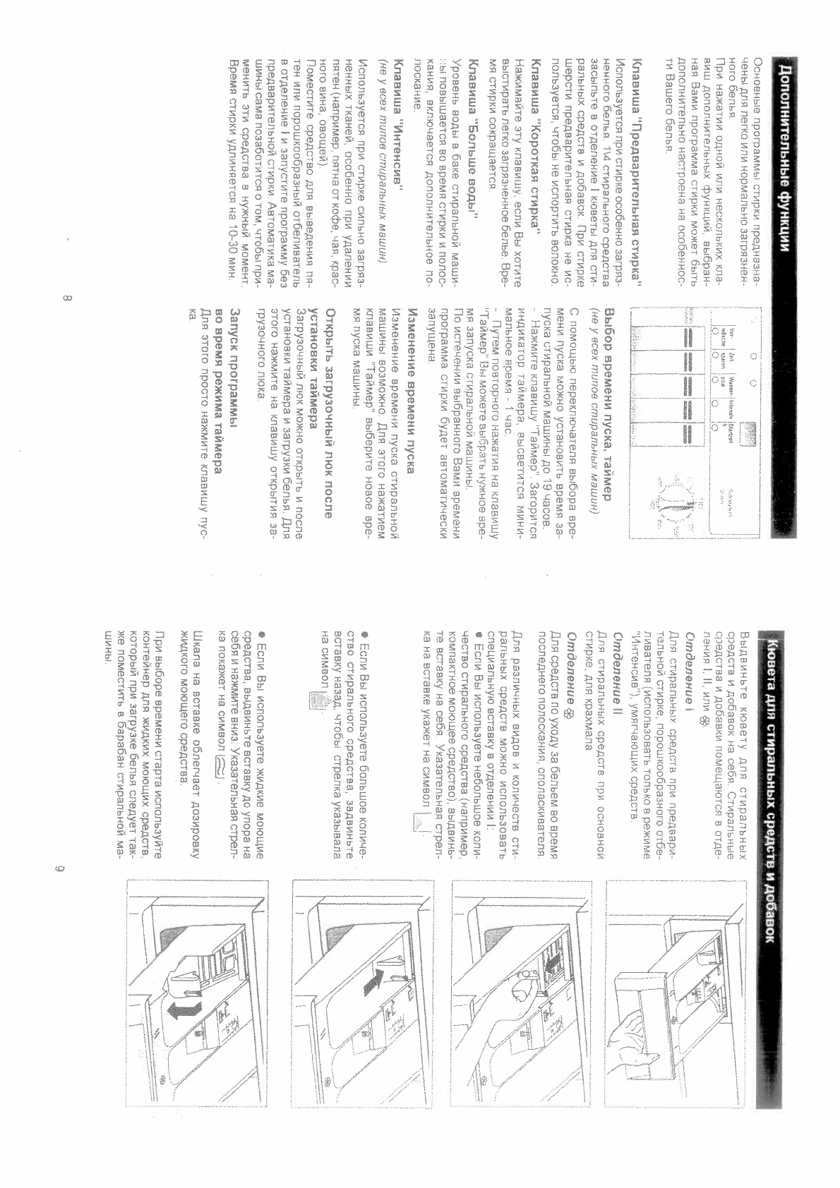 Просмотр инструкции стиральной машины Bosch WFK 2800, страница 6 -  Mnogo-dok - бесплатные инструкции на русском языке