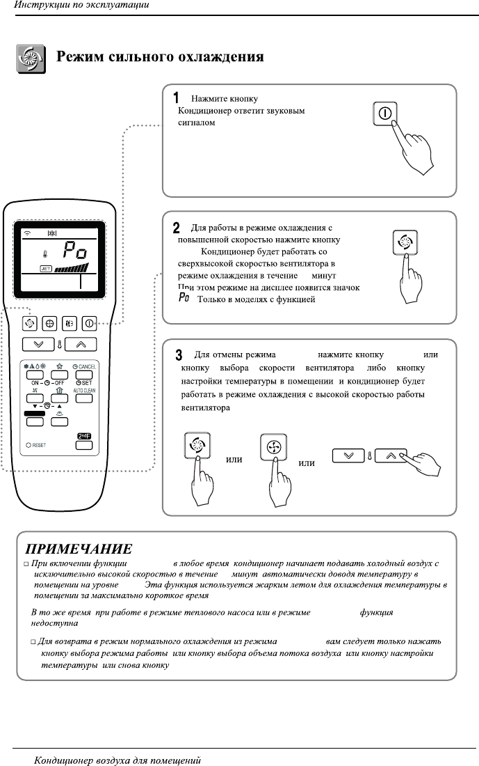 Кондиционер lg пульт инструкция на русском