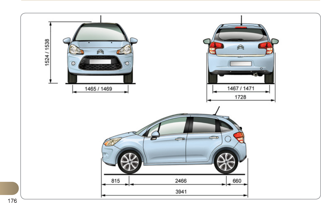 Клиренс ситроен. Citroen c3 габариты. Ситроен c3 габариты. Ширина Ситроен с3. Ситроен с3 габариты.