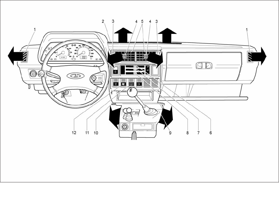 Ваз 2107 вентиляция и обогрев салона