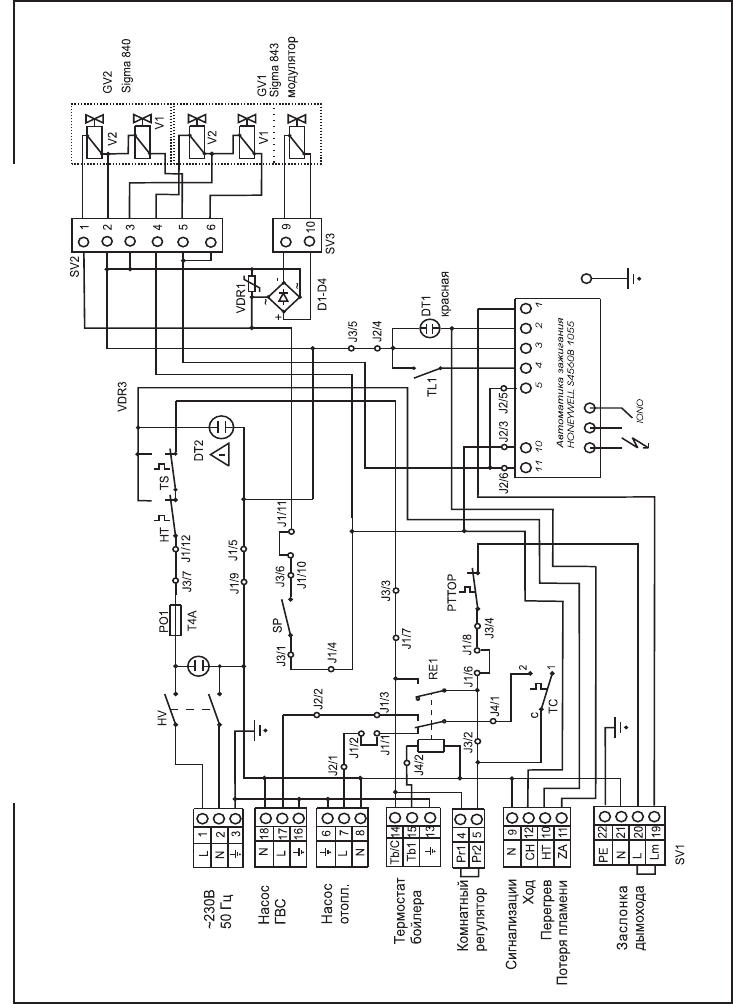 Protherm st6 10 схема