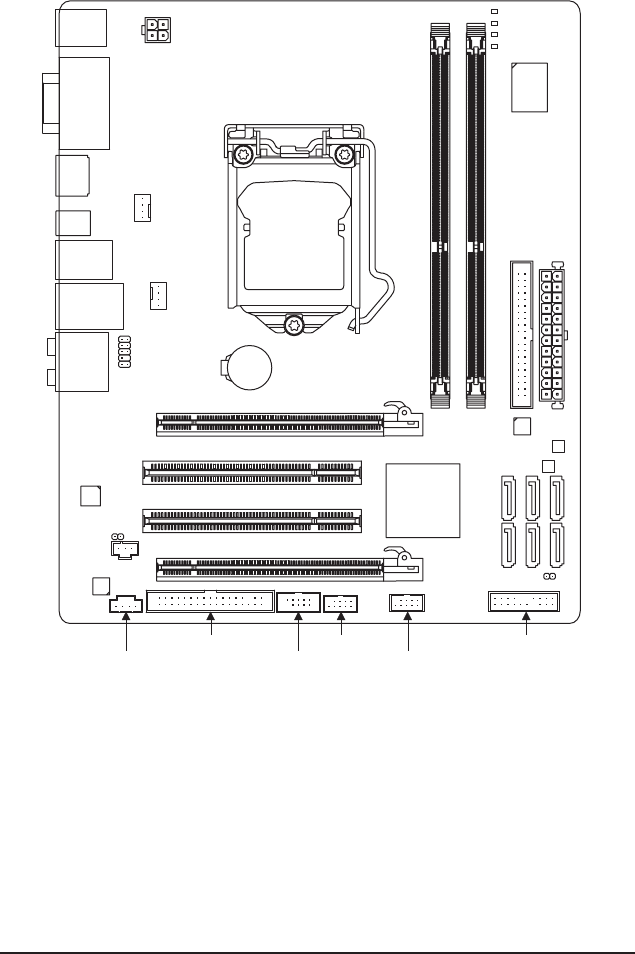 Gigabyte ga h55m s2h схема