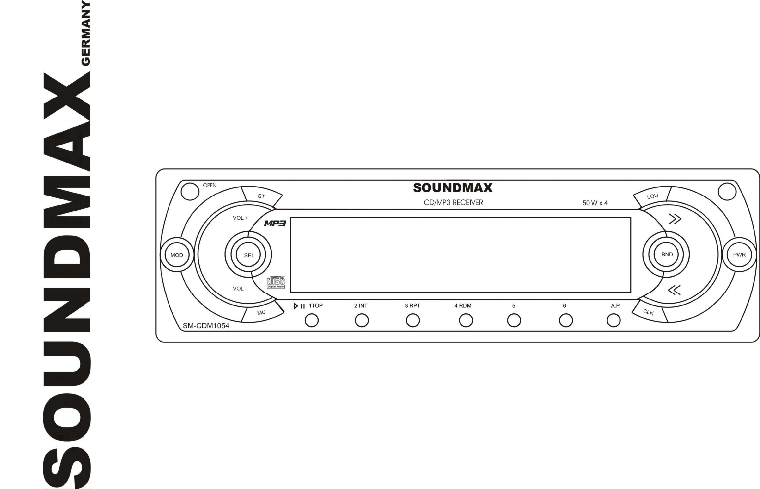 Soundmax SM-CCRFB инструкция для автомагнитолы | nate-lit.ru