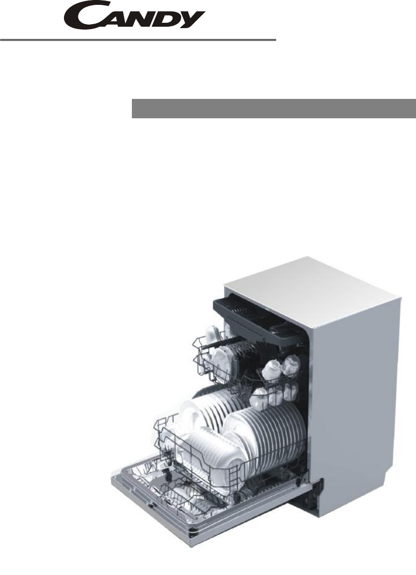 Просмотр инструкции посудомоечной машины Candy CDI 2L11453-07, страница 1 -  Mnogo-dok - бесплатные инструкции на русском языке