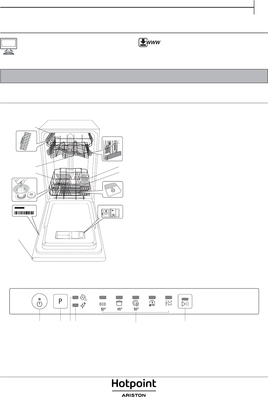 Схема посудомоечной машины hotpoint ariston