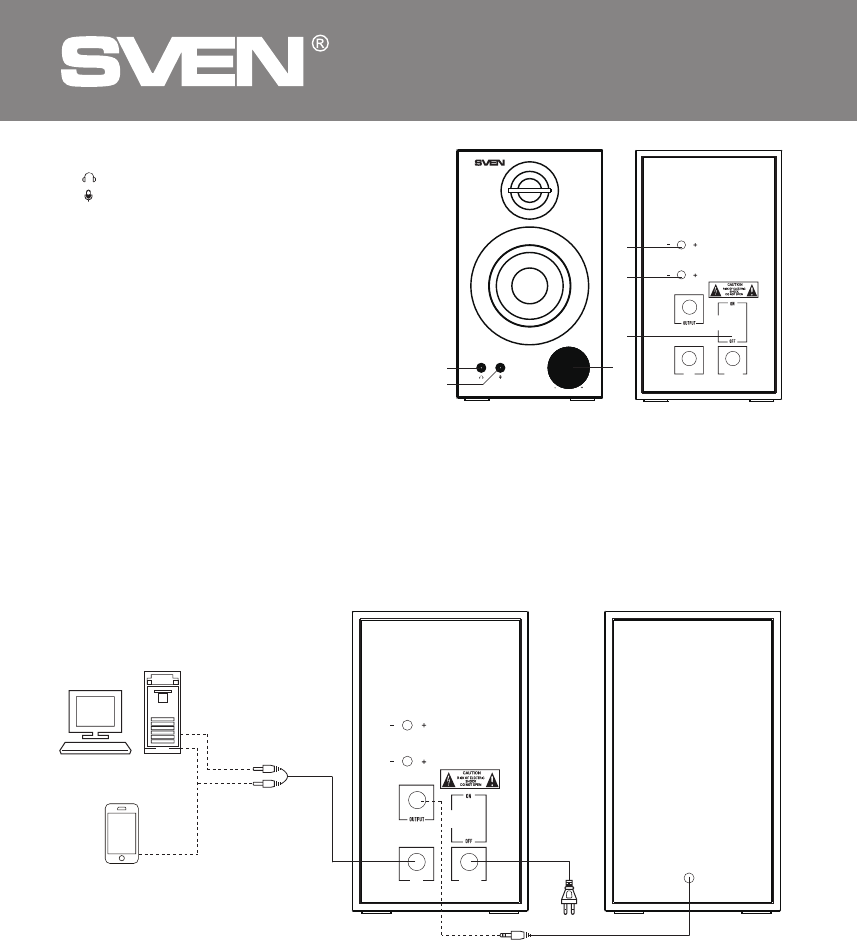 Колонки sven sps 605 схема